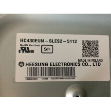 HC430EUN-SLES2-5112 - 43LH560 LG KIRIK TV PANEL KASA