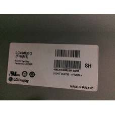 LC490EGG-FH-M1 - 49UF6407 LG TV KIRIK PANEL KASA